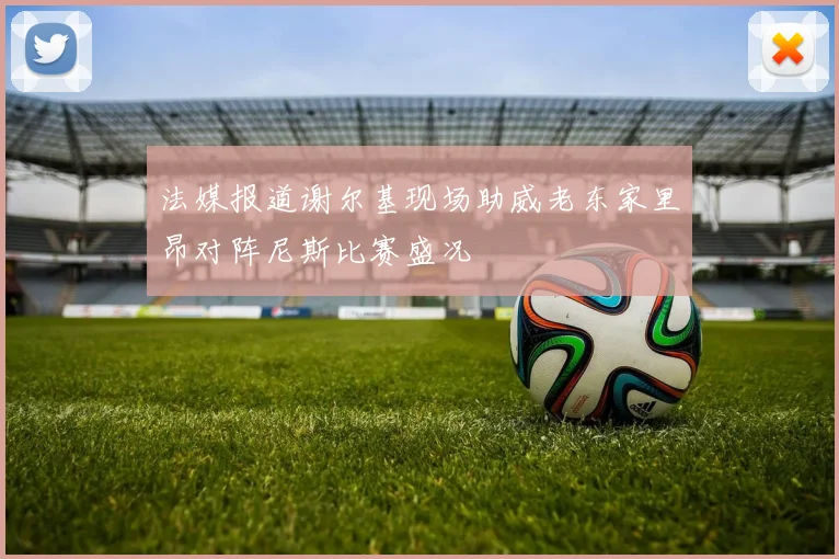 法媒报道谢尔基现场助威老东家里昂对阵尼斯比赛盛况